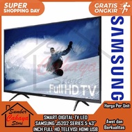 [Instan] Samsung HD TV 43" J5202 DIGITAL USB MOVIE TIVI FULL DISPLAY SMARD Smart TELEVISI TELEVISON 