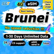 Wefly Brunei eSIM 1-30 Days 4G Unlimited Data eSIM Brunei SIM Card eSIM Send in 1min