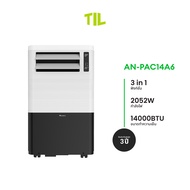 Aconatic แอร์เคลื่อนที่ ขนาด 14000 BTU Portable Air Conditioner รุ่น AN-PAC14A6 เย็นเร็ว ทำงานเงียบ 