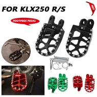 For KAWASAKI KLX250 KLX250R KLX250S KLX250SF KLX 250 R S SF KLX 250R 2006 Accessories Footrest Footp