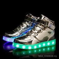 Men's Glowing Sneakers Unisex Luminous Sneakers for Boys Girls LED Children's Luminous Shoes Women N