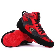 Wrestling Shoes Men Women Professional Comprehensive Fighting Boxing Boots Wrestling Competition Ded