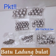 TIN ROUND FISHING STONE Sinker Fishing Sinker