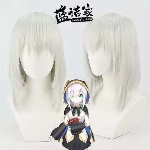 VTuber Hololive YouTuber Ars Almal Cosplay Wig Anime Game Roleplay Party Costume Prop Synthetic