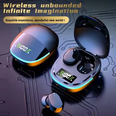 G9S Earbuds Bluetooth Headphones with Mic LED Display Earbuds Wireless Bluetooth Headset Noise Cance