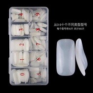 [ Item Type 1 ] Long form toenails - Super flexible Korean toenails - full size toenails from 0-9. S