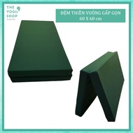 [Meditation cushion] Square meditation cushion 60 x 60cm - Foldable 30 x 60 cm - The Yogis' Shop