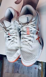 Asics Sky Elite FF MT 3 1051A081-103 MEN White/Nova Orange Volleyball排球鞋