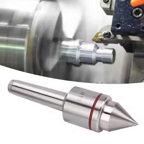 MT3 Live Revolving Center 60 Degree Revolving High Carbon Steel 0.005 Accuracy Lathe Machine CNC Too