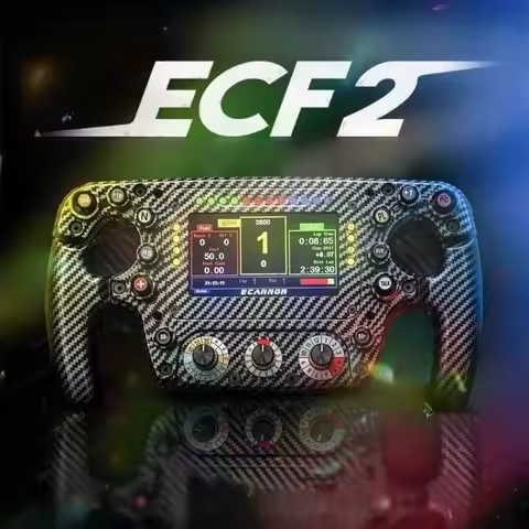 ECANNON ECF2 Formula Wheel Steering Wheel For Logitech Fanatec Thrustmaster F1 Racing Simulator Game