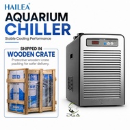 Hailea HS-28A | HS-52A | HS-66A | HS-90A | HS-100A Aquarium Chiller Free Wooden crate Packaging（海利冷水