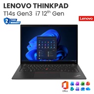 (New Laptop)Lenovo ThinkPad T14s Gen 3 Touchscreen i7 12th Gen 32GB RAM 1TB SSD 2 Yrs Warranty