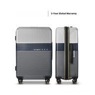 Samsonite New Luggage Hard Shell Fashionable Travel Suitcase Wedding Gift Box Red Wine 20/24/28 Inch