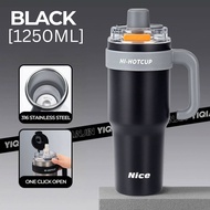 1250ML Stainless Steel Insulated Tumbler | Hot & Cold Vacuum Bottle with Straw & Handle