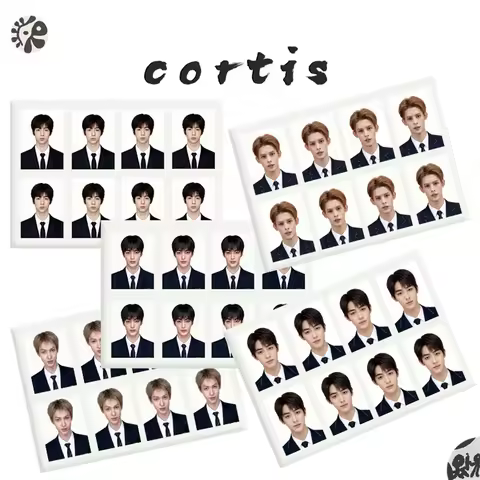 5pcs/set Kpop CORTIS Photocards Album SEONGHYEON KEONHO JAMES JUHOON MARTIN ID Photo Fans Collection