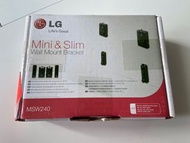 LG 專用電視掛牆架  LG TV Wall Mount Bracket (MSW240)