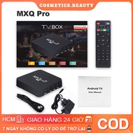 【Vận chuyển 24 giờ】Android TV Box MXQ PRO 4K 5g 1GB + 8GB Máy Phát Đa Phương Tiện 4 Nhân 4K HD 3D