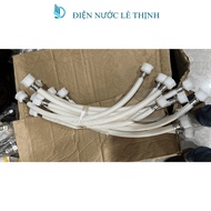 40cm hot and cold white plastic water supply line to install water heater, basin, kitchen faucet...