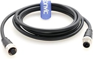 Eonvic M12 Cable 6 Pin A Code Male to Female Waterproof Aviation Sensor Cable Plug Shielded Injectio