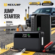 Car Jump Starter 65W Jumper Powerbank 12V 25000mAh Fast Charging Powerbank With Air Pump LED Light