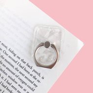 Ring Phone Holder Transparan Finger Stand Iring Hp 360° Universal  AH093 - KMS