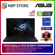 Asus ROG Zephyrus M16 GU604V-YNM069WH 16'' QHD+ 240Hz Gaming Laptop ( I9-13900H, 32GB, 2TB SSD, RTX4