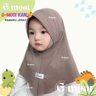 G-MOOI hijab for babies 0-6 months 1-8 years HIJAB BERGO CHIN PAD hijab for kindergarten & early chi