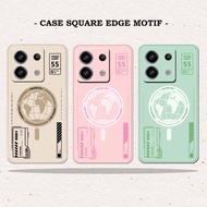 Square Edge Motif Case For Type REDMI NOTE 13 PRO - REDMI NOTE 13 PRO Mobile Phone Case - Mobile Pho