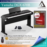 Yamaha DGX670 / DGX 670 Digital Piano (penerus DGX660 660)