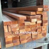 1'' x 2''  Solid Kayu Meranti Wood Kayu Perabot - Siap Ketam (own Factory)