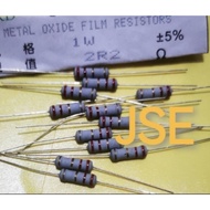 1 WATT 2R2 OHM RESISTOR CONTENTS 12 PCS