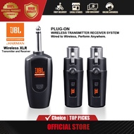 JBL UHF Wireless Dynamic Microphone, XLR Transmitter & 6.35mm Receiver, Easy Plug and Play