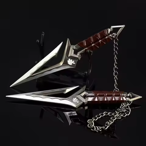 Valorant Kuronami No Yaiba Pairing Model All Metal Knife Toys Swords Game Peripherals Bali Song Kara