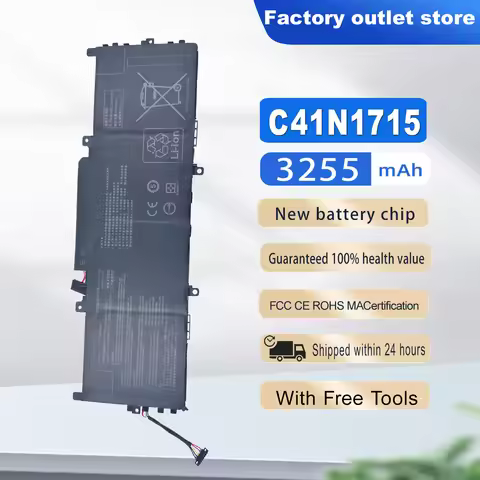 DXT New Laptop Battery C41N1715 For Asus Zenbook 13 UX331UA UX331UN UX331FN U3100FN U3100UN UX331UA-