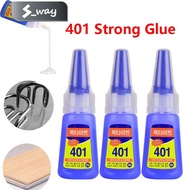 401 Glue Korean Version 401 Gluefor Rubber Metal Plastic Wood Broken Glass Strong All-around Glue Qu