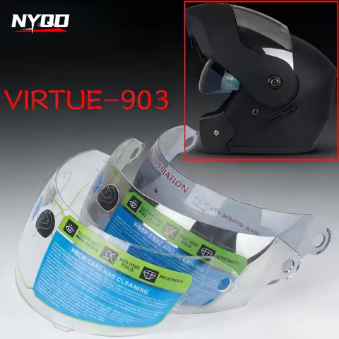VIRTUE-903 ORZ-901 Motorcycle Helmet Visor 3 Color Flip Motorcycle Helmet Lens Windshield Replacemen