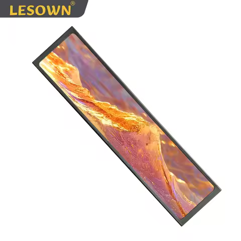 LESOWN Thin Stretched Bar 11.3 inch Monitor 440x1920 FHD 500cd/m2 HDMI USB Powered Lightweight Long 