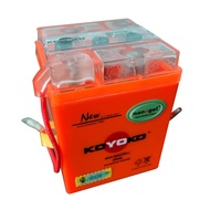 Battery Koyoko NanoGel 6N4-BS 6N4 6V 4AH / 10HR Bateri Motorsikal Moto Yamaha Y80 Honda C70 C90 Suzu