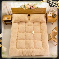 Tilam Thicker Lamb plush Mattress Tilam Lipat Single/Queen/ King Foldable Mattress Dual Purpose Tata