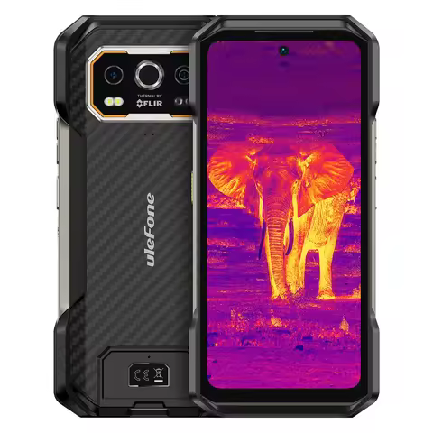 Ulefone Armor 27T+ Rugged Phone 12GB+256GB Thermal Imager 6.78'' 10600mAh Android 15 MediaTek Helio 