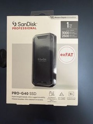 全新 冇單 SanDisk PRO-G40 SSD 1TB