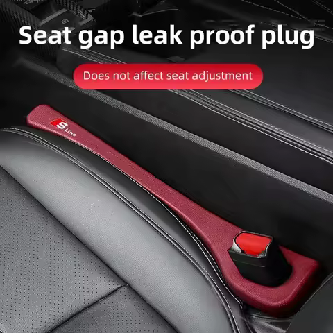 Car Seat Gap Strip Auto Seat Prevent Leak Plug Tools For Audi Sline RS3 S6 B8 A1 A2 A3 A4 A5 A6 A7 A