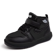 Gio Saverino Mario Kids Black School Shoes