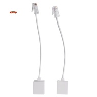 2 socket 8P4C / RJ45 male RJ11 6P4C to female M / F Adapter telephone Ethernet