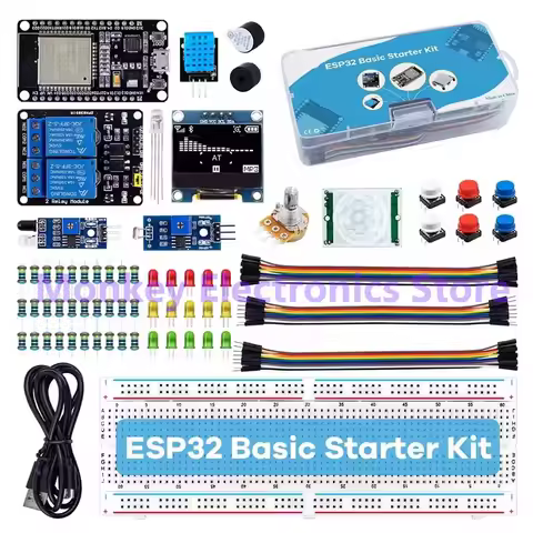 ESP32 Module Kit Starter Kit for ESP32 ESP-32S WIFI Module ESP32 WIFI Development Board Relay Displa