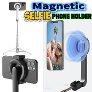 ni Stretchable Magnetic Selfie Stick Portable Foldable Stable Selfie Stick For Travel BeachHT99 LXKM