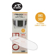Shoei DKS303 CWRF / CWF1 Pinlock Antifog Lens for Shoei X Spirit 3 / Shoei X14 (Authorized Dealer)