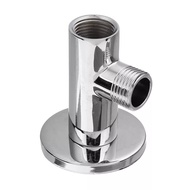 Drat T pipa Shower Penyambung Pipa Tee Shower Drat Luar Dalam 1/2 3/4 Inch Bahan Stainless JS-58