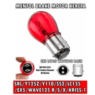 TAIL LAMP LIGHT BULB RED MENTOL MERAH BELAKANG EX5 Y125 Y125ZR 125Z LC135 LAMPU BRAKE BELAKANG MERAH