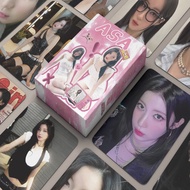 LINXX 50 Pcs BABYMONSTER ASA Holographic Laser Card Kpop Photocards  Postcards  Series